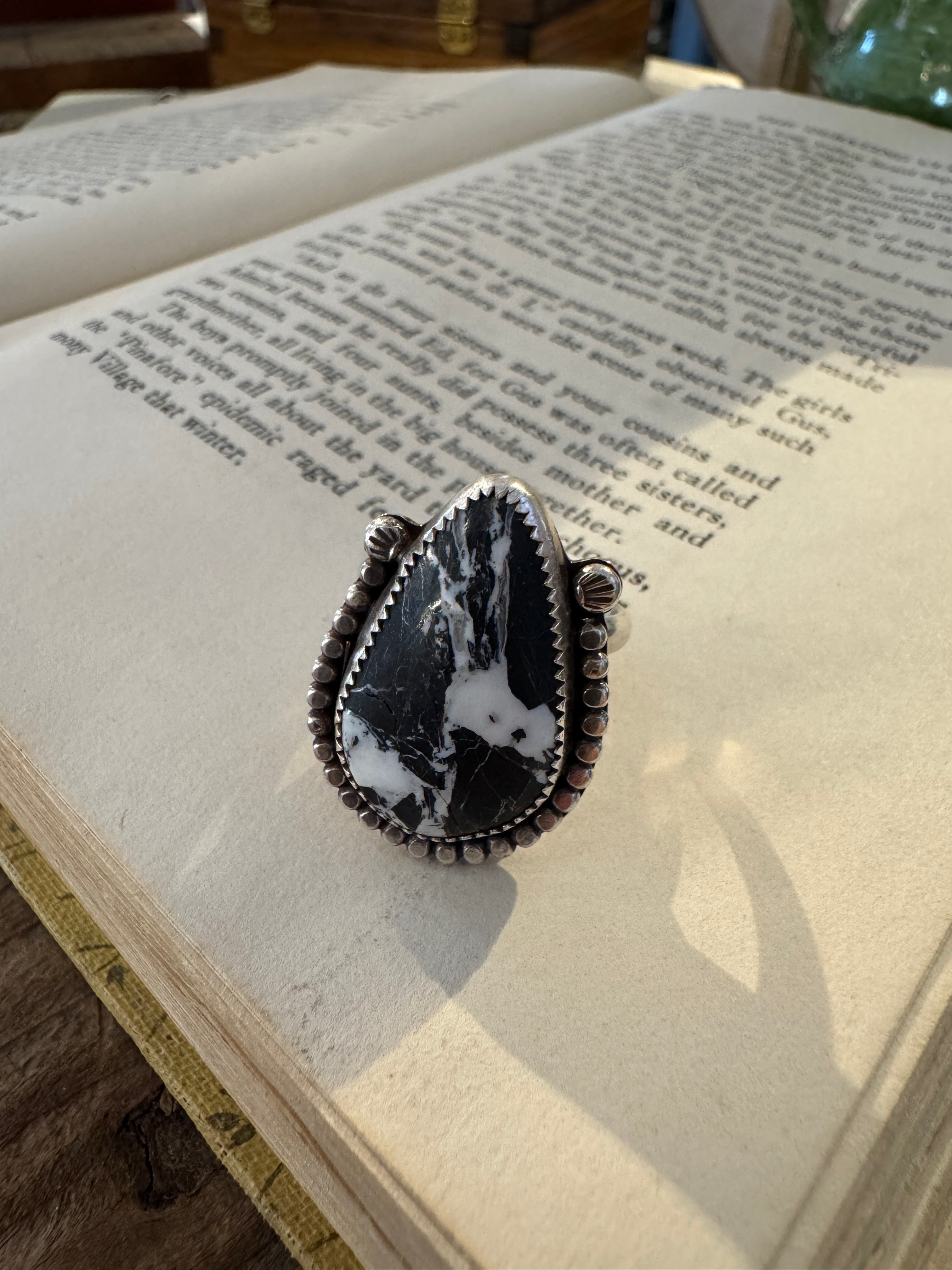 NS815 White Buffalo & Sterling