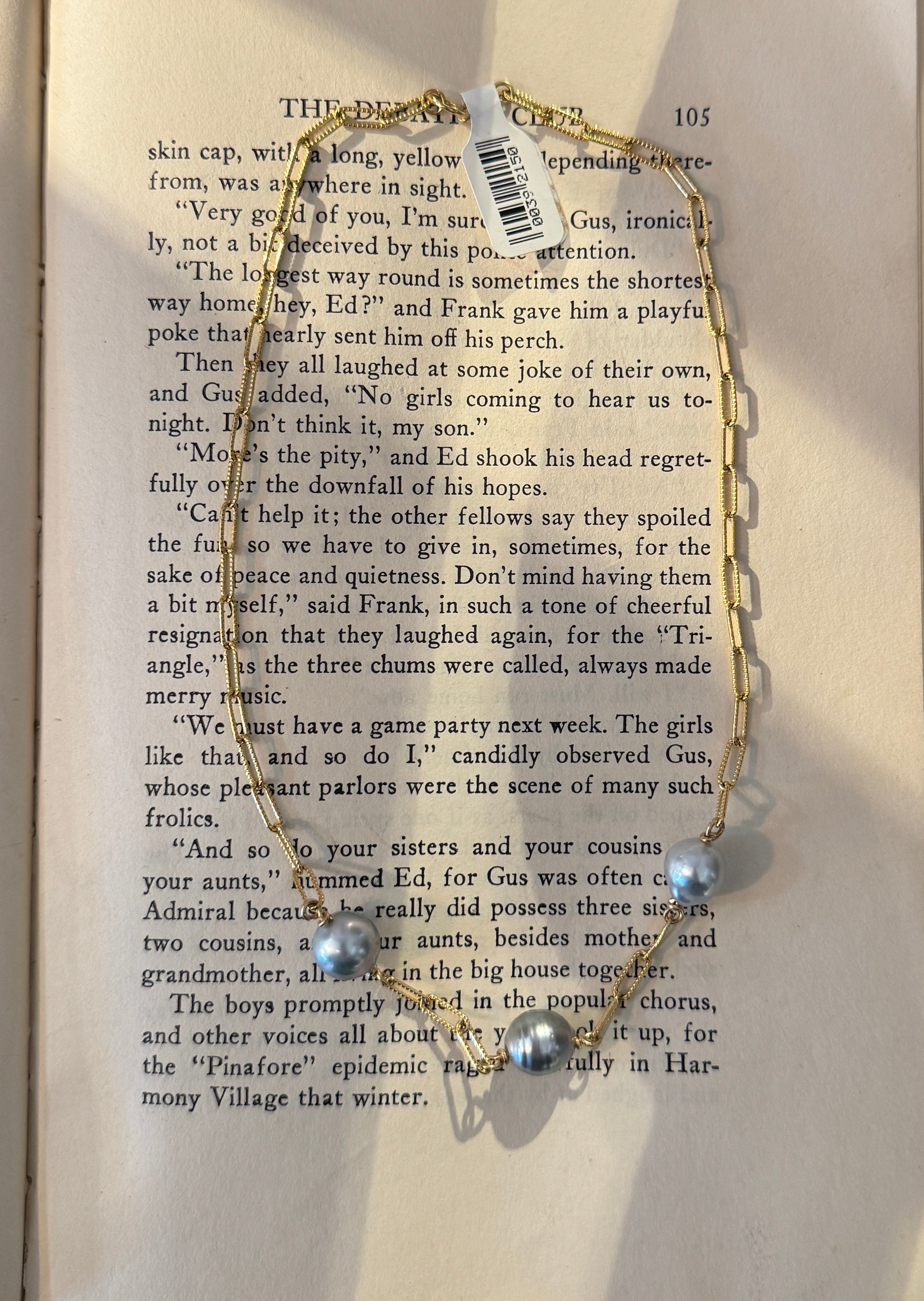 SN4472-GFChain/3TahitianPearlNecklace