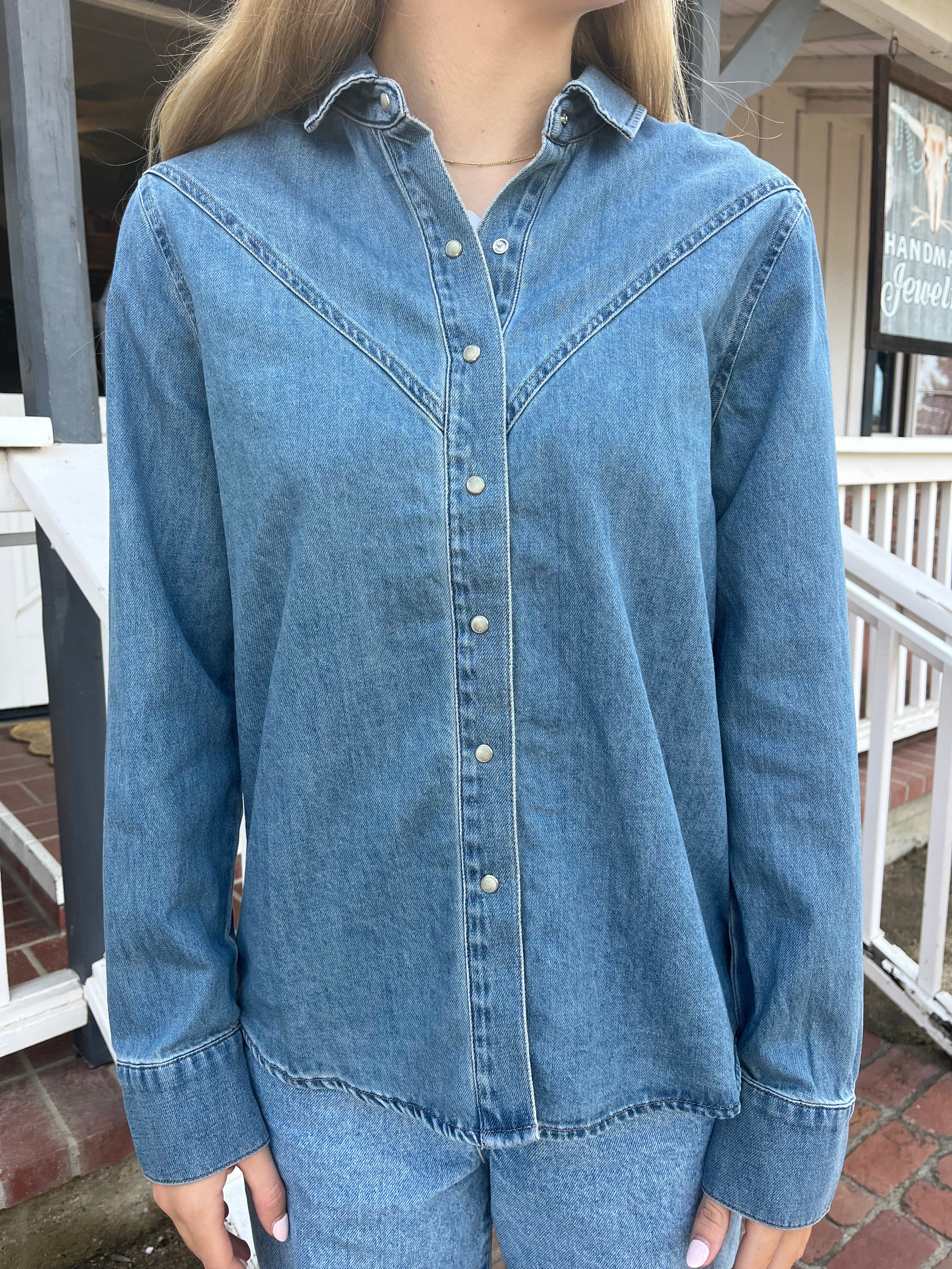 Star Denim Shirt