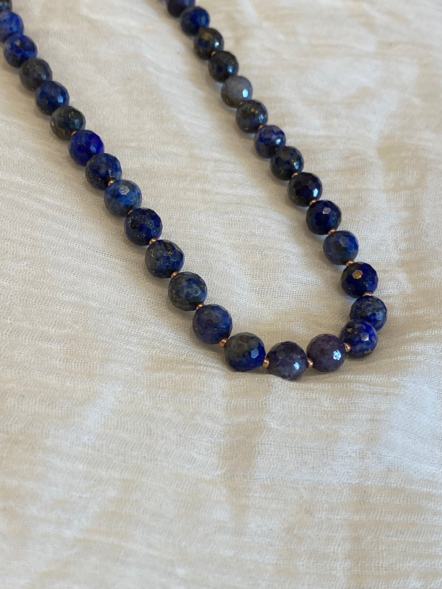 JN4368 Semi Precious Stone/Seed Bead Necklace