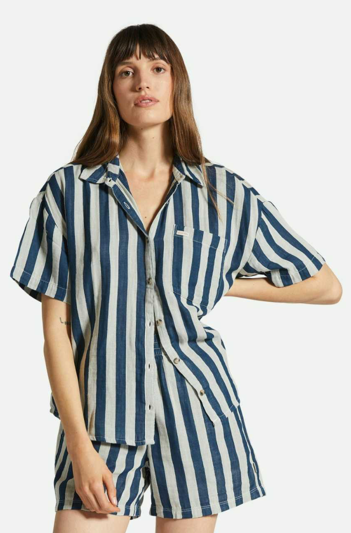 Mykonos Stripe BF Top