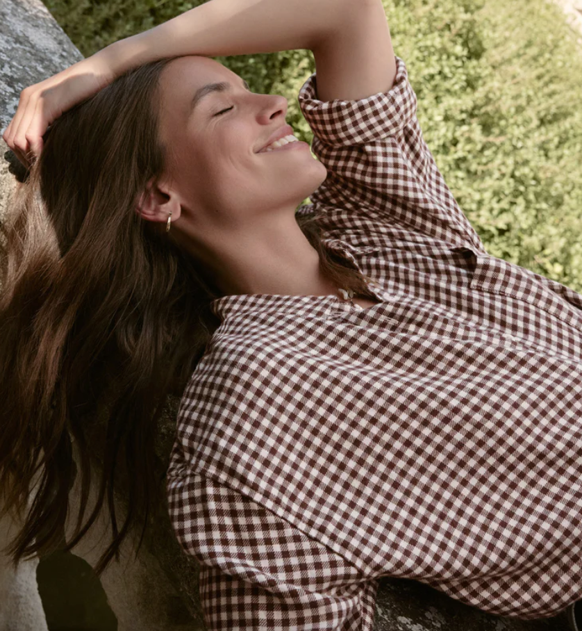 River Plaid Button Up