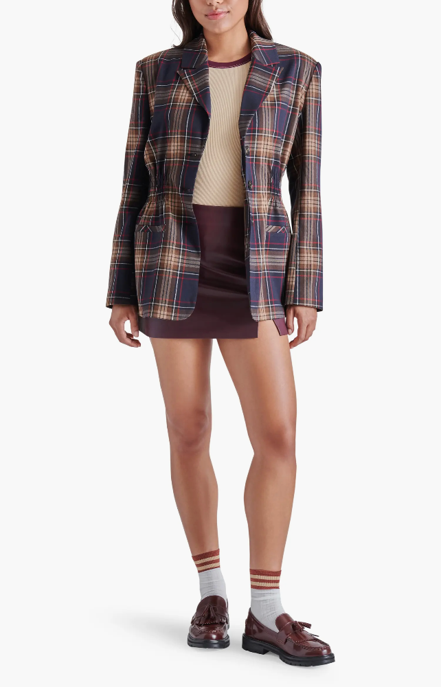 Frida Plaid Jacket