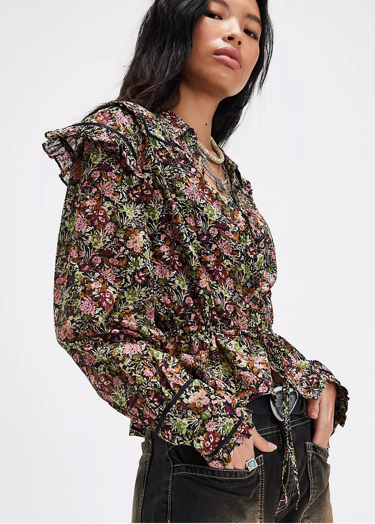 Printed Daybreak Blouse