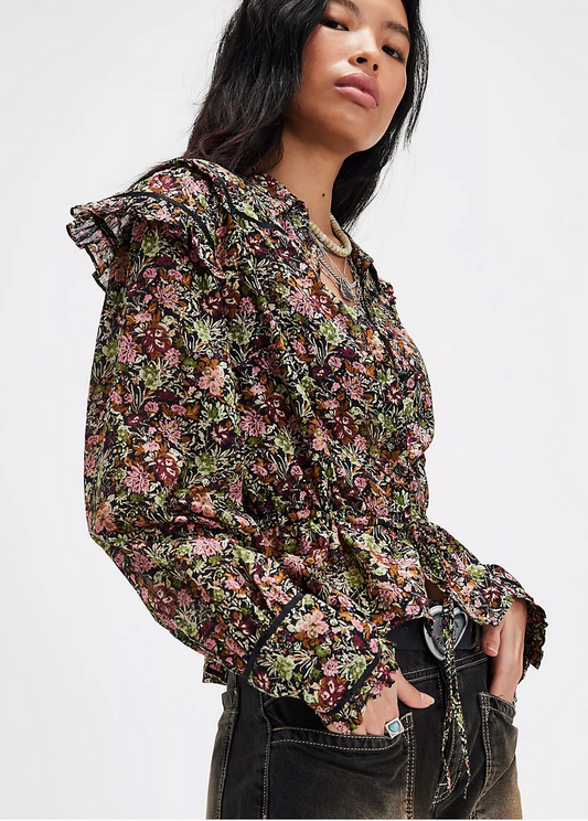 Printed Daybreak Blouse