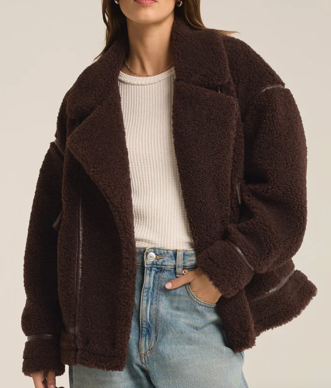 Ari Sherpa Coat