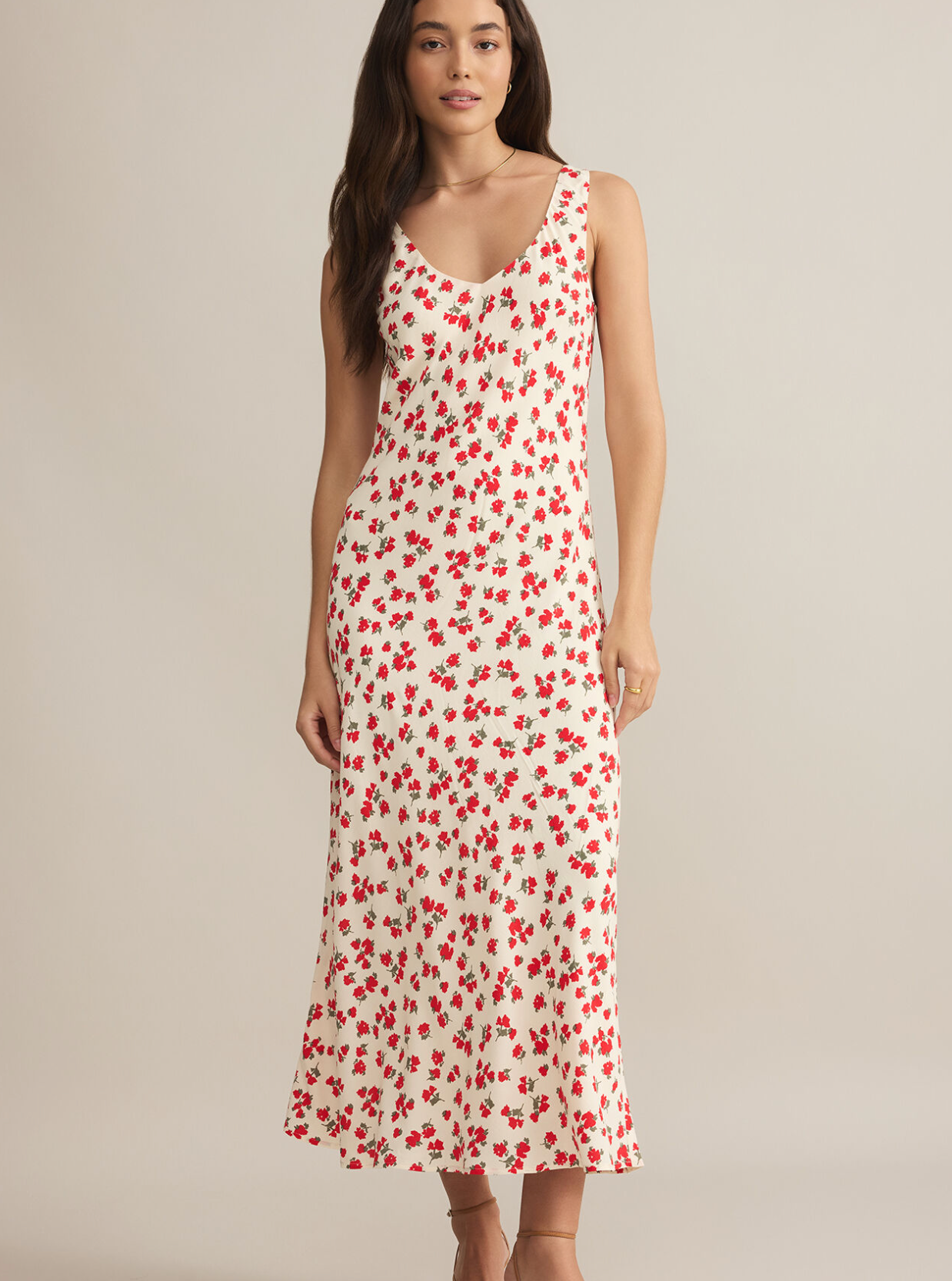 Hana La Rosa Ditsy Maxi Dress