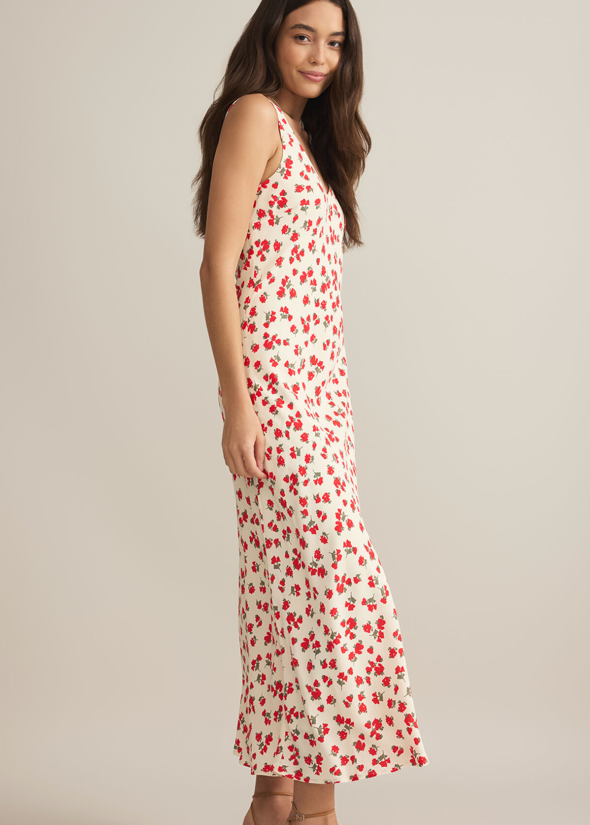 Hana La Rosa Ditsy Maxi Dress