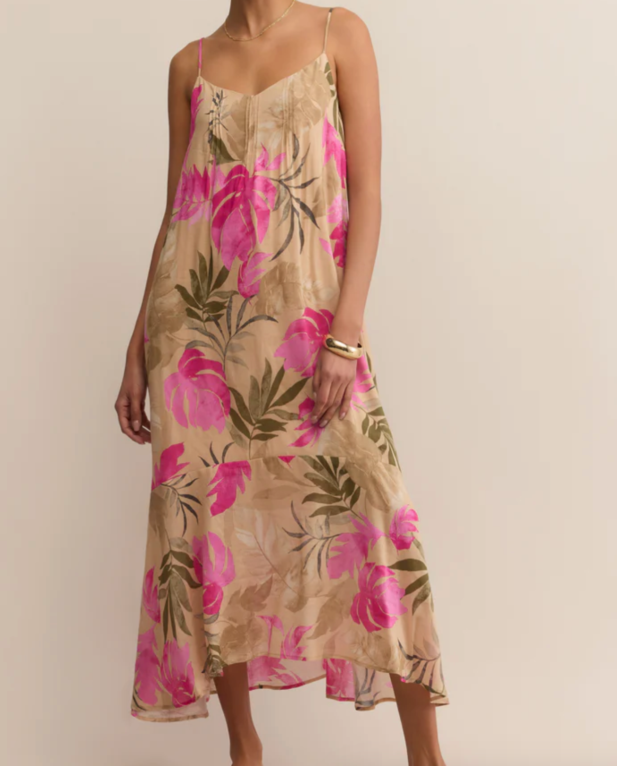 Benson Ula Tropical Midi Dress