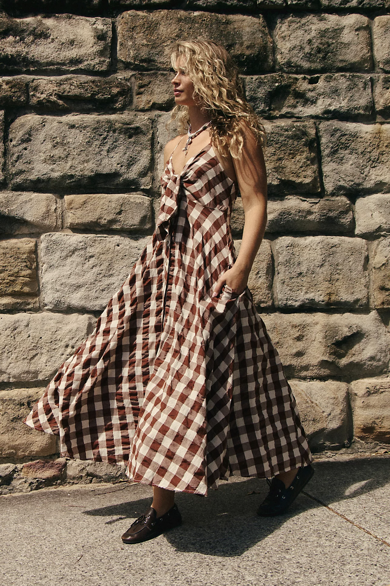 Via Midi Dress