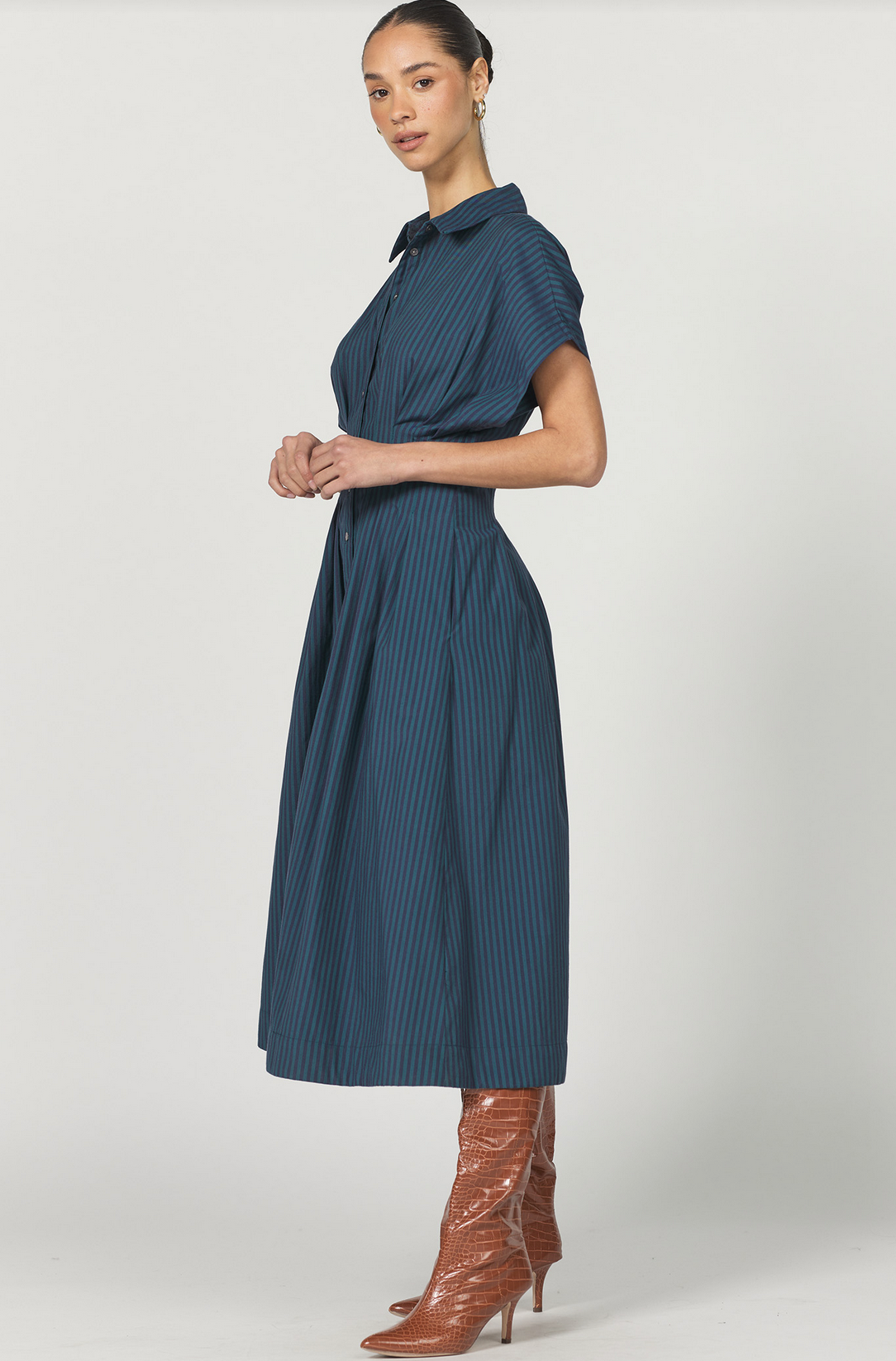 Plisse Dress