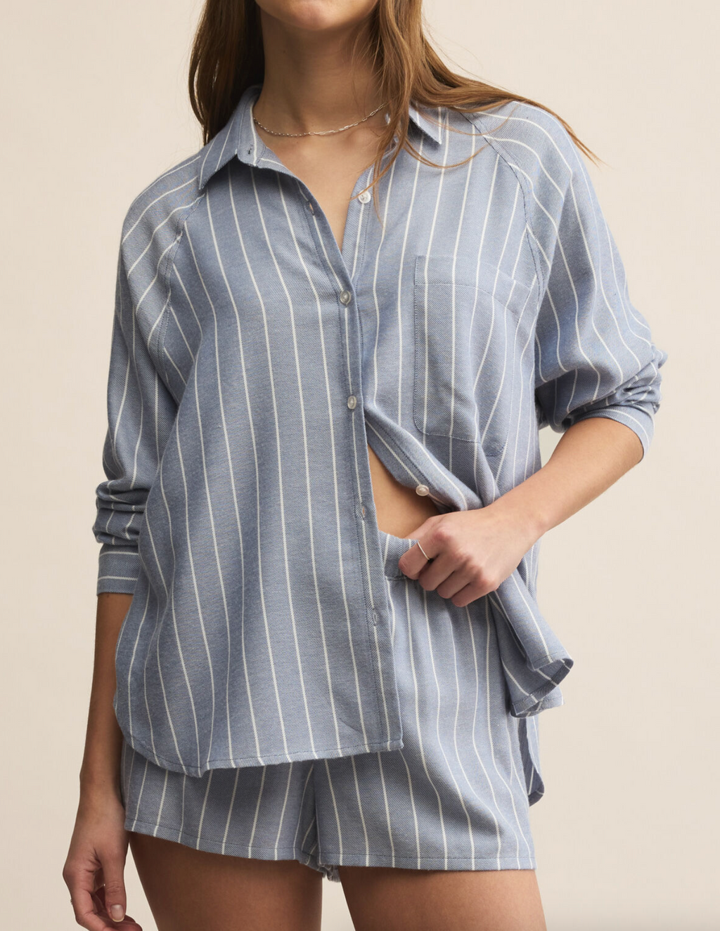 River Plaid Button Up