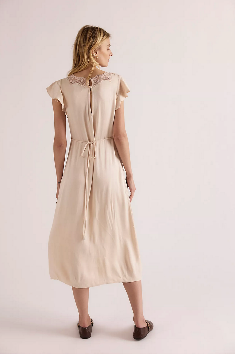 Tied With Joy Midi Dress