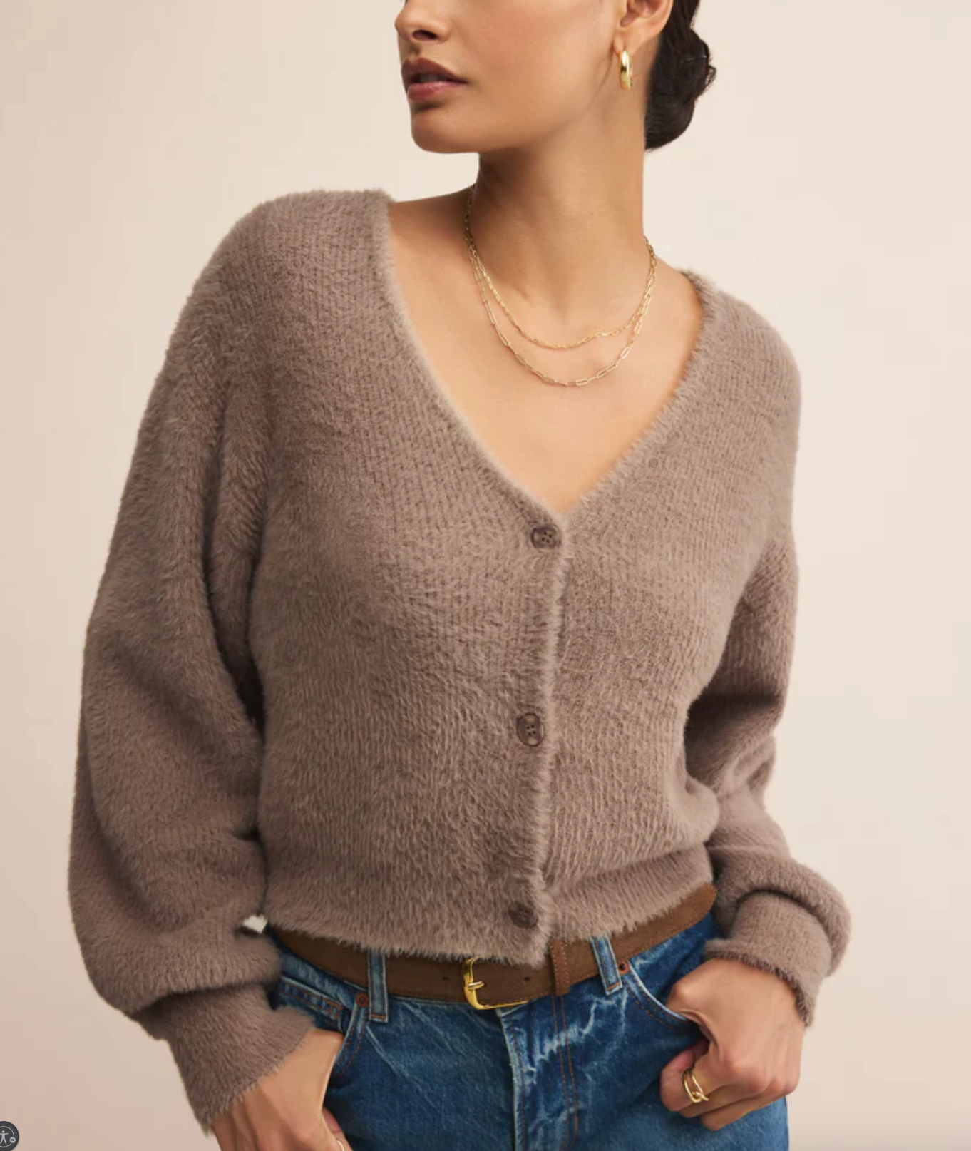 Sadira Fluffy Cardigan