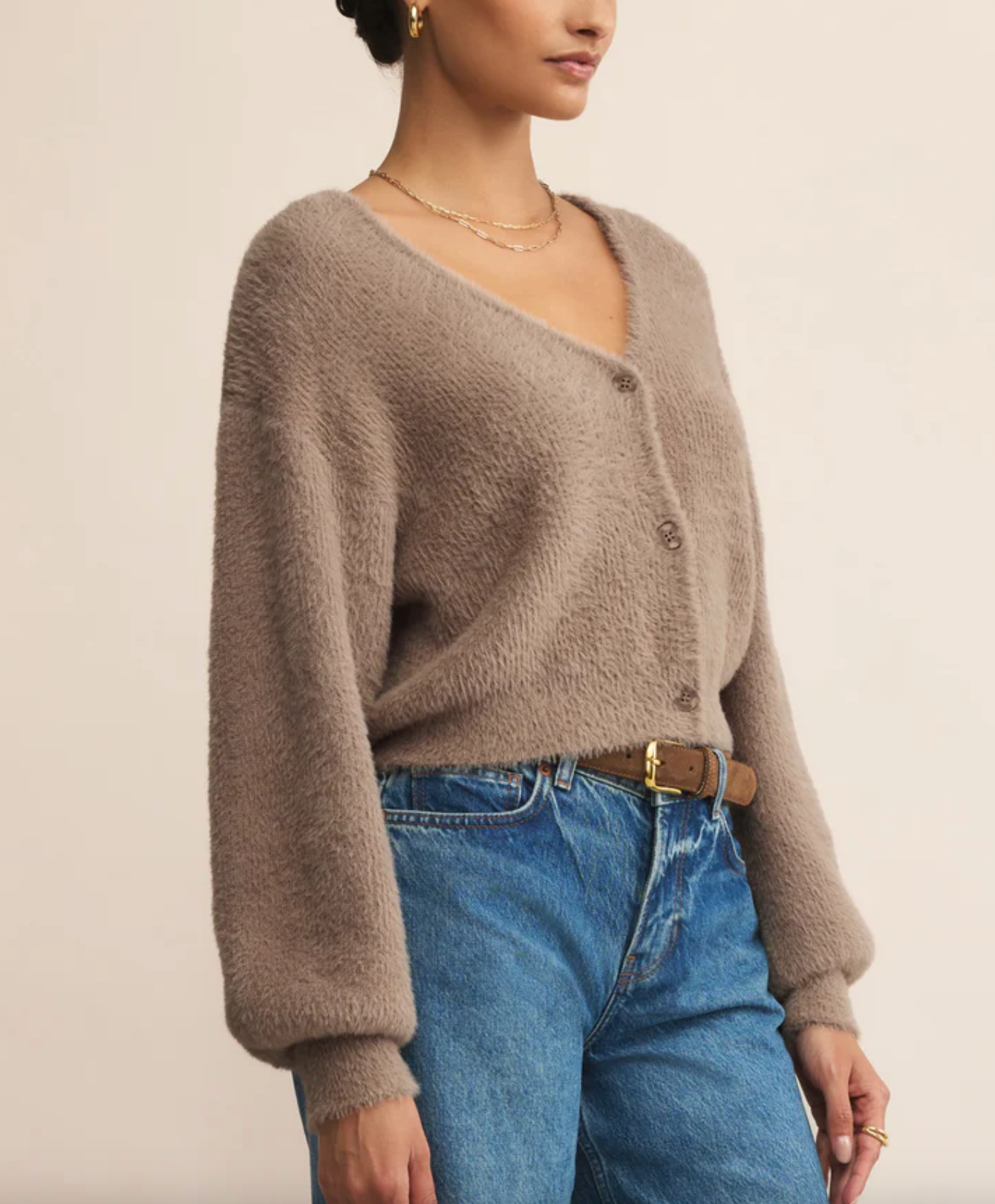 Sadira Fluffy Cardigan