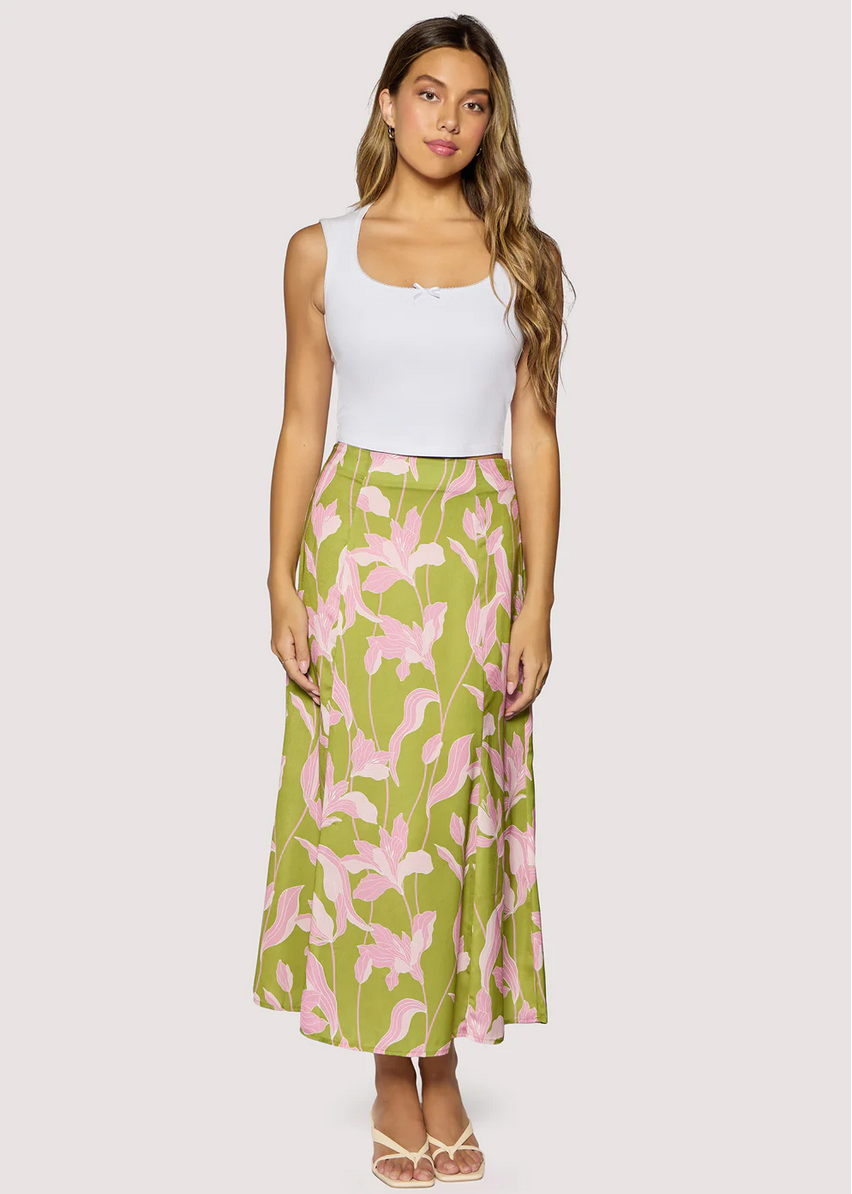 Flora Alcazar Maxi Skirt
