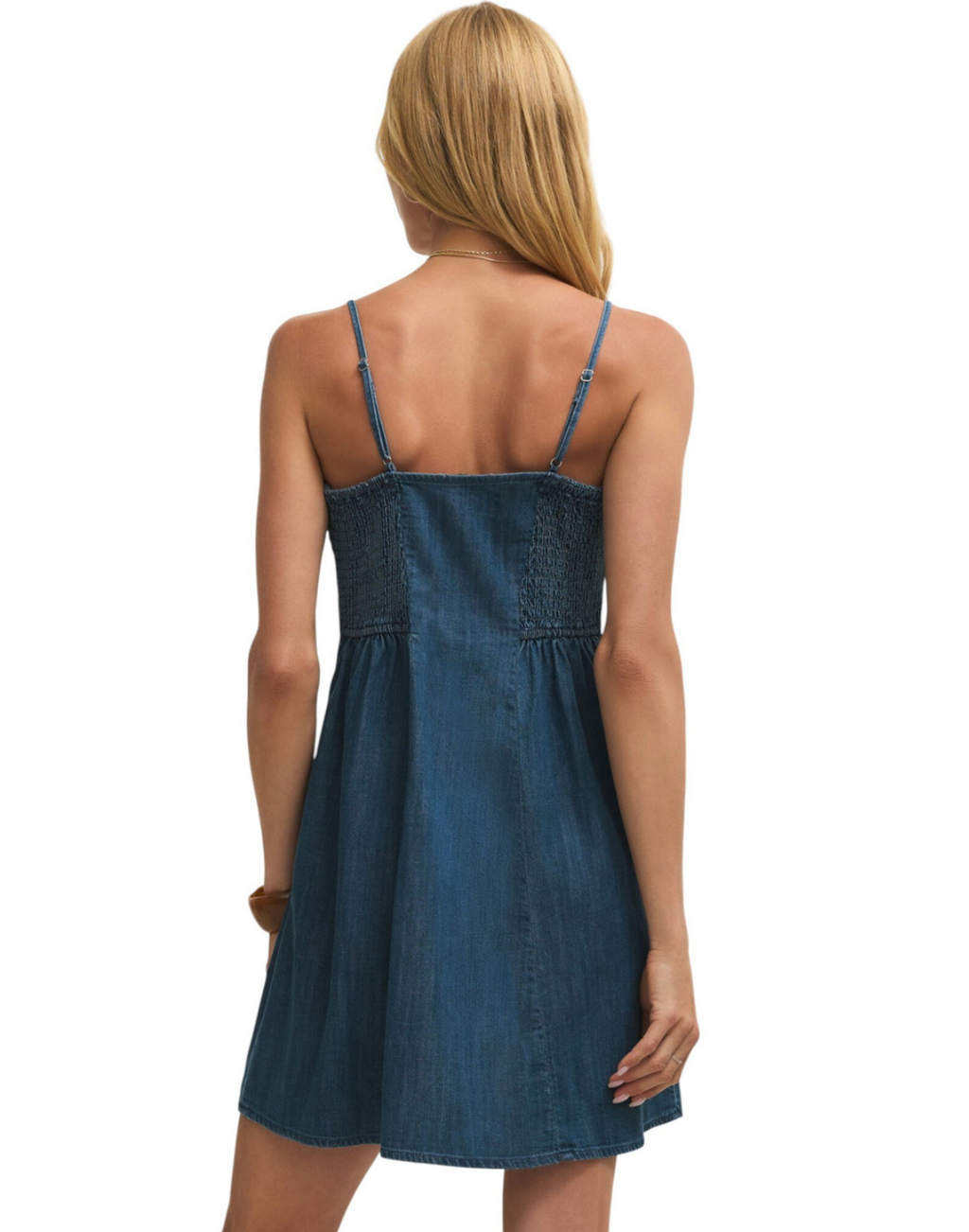 Angel Eyes Denim Mini Dress