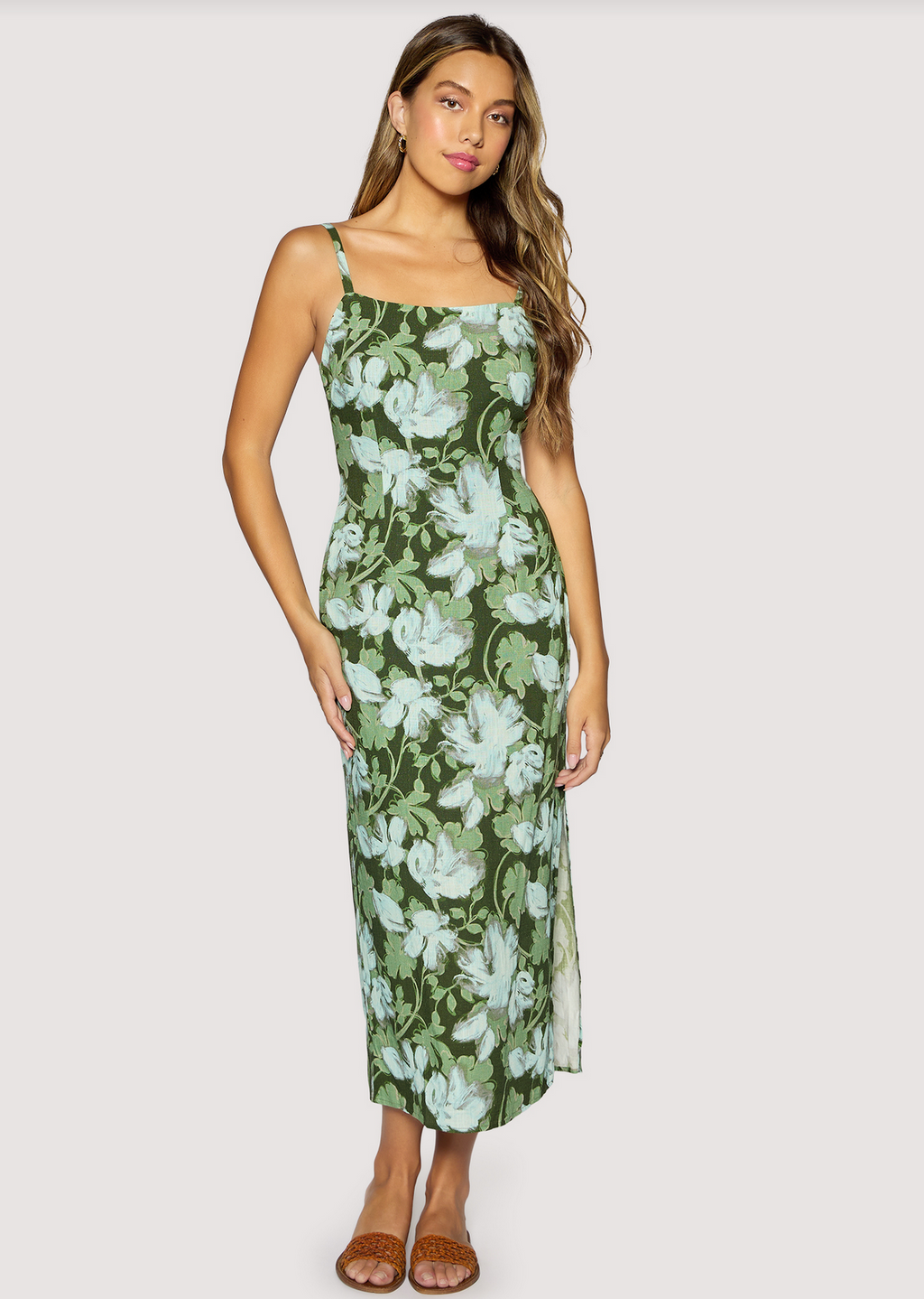 Petal Grove Maxi Dress