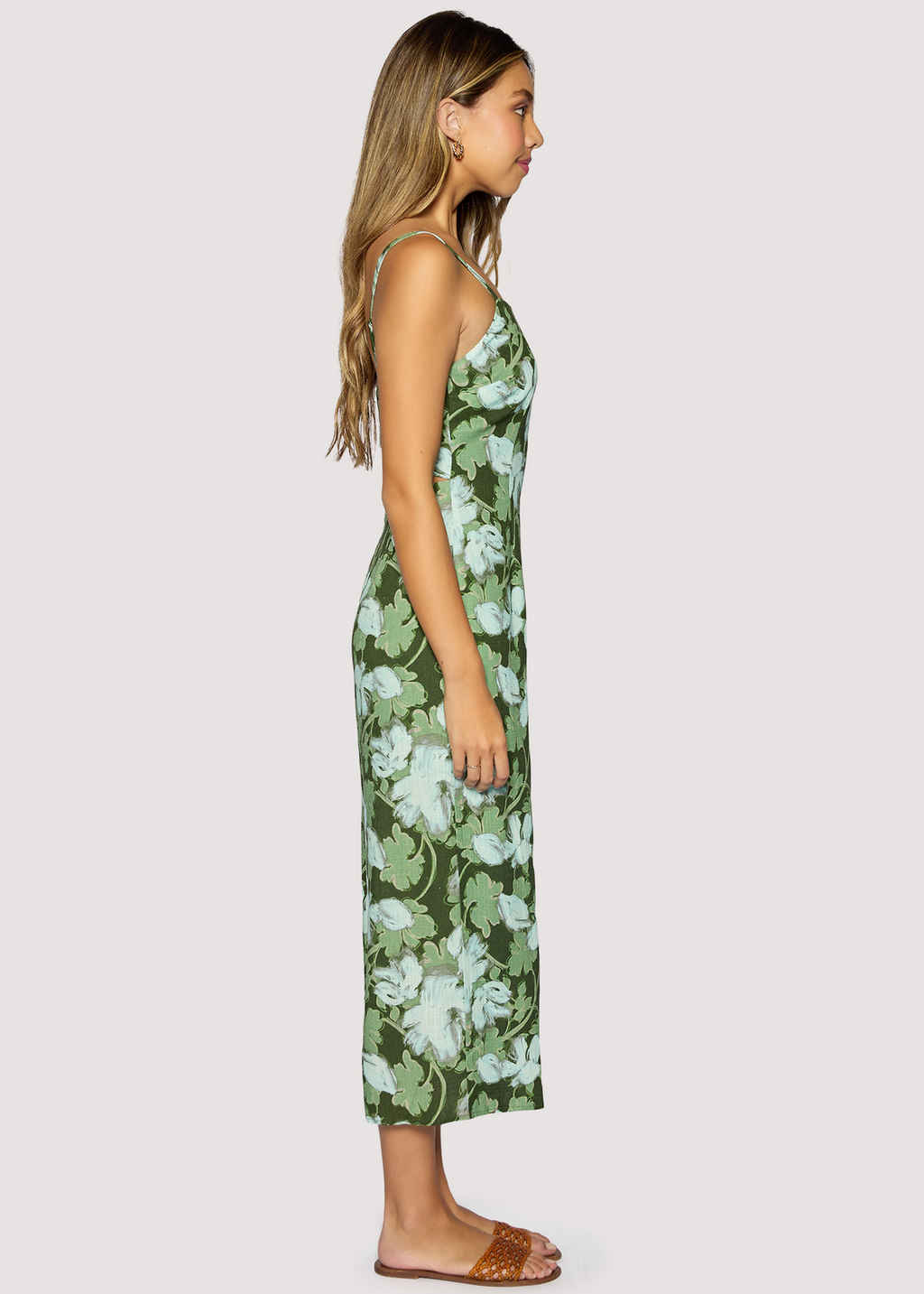 Petal Grove Maxi Dress