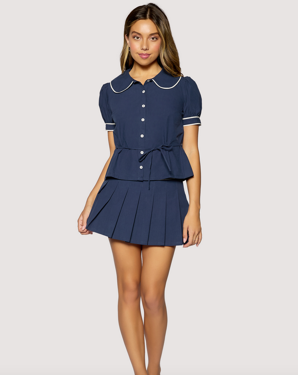 Coastal Riviera Mini Skirt