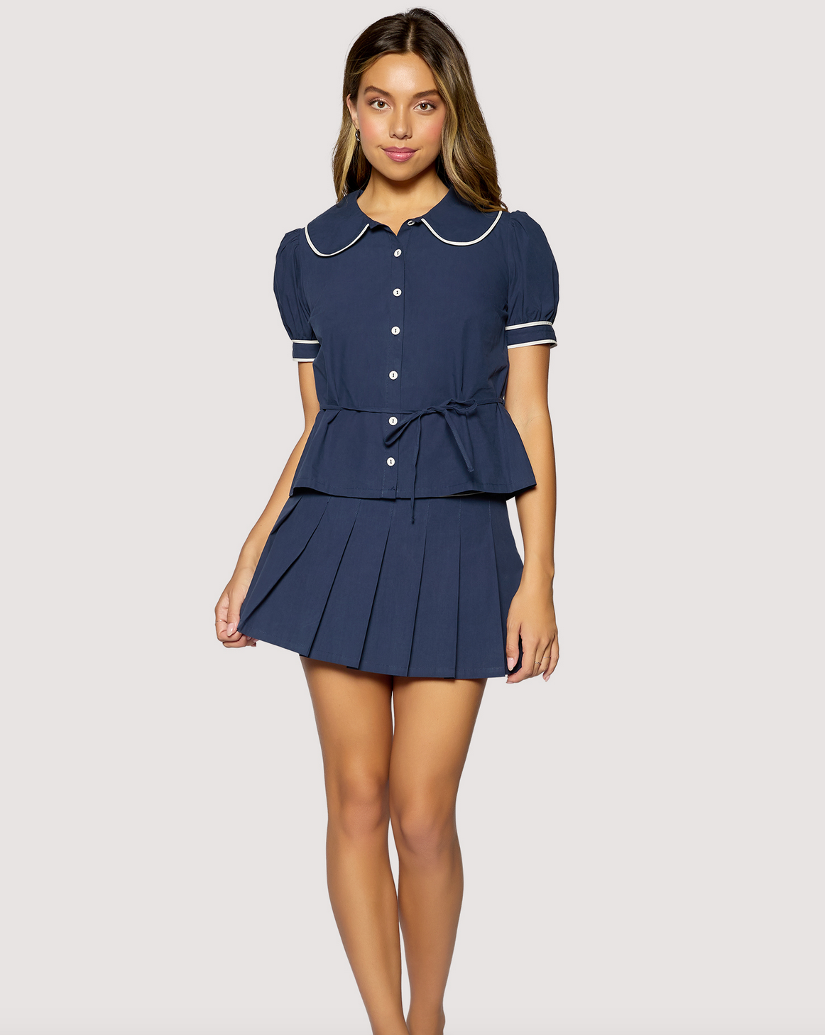 Coastal Riviera Mini Skirt