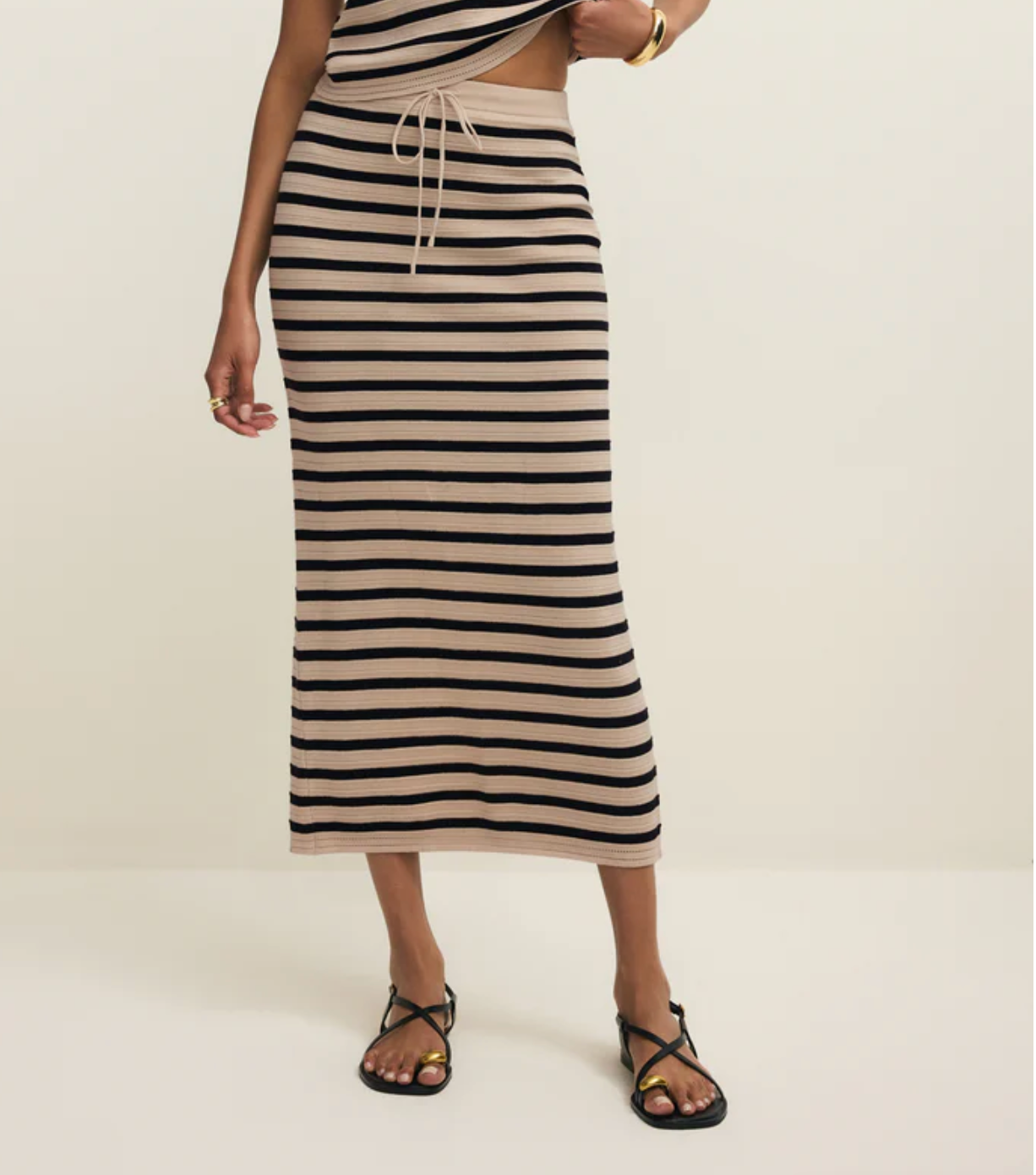 Emori Striped Skirt