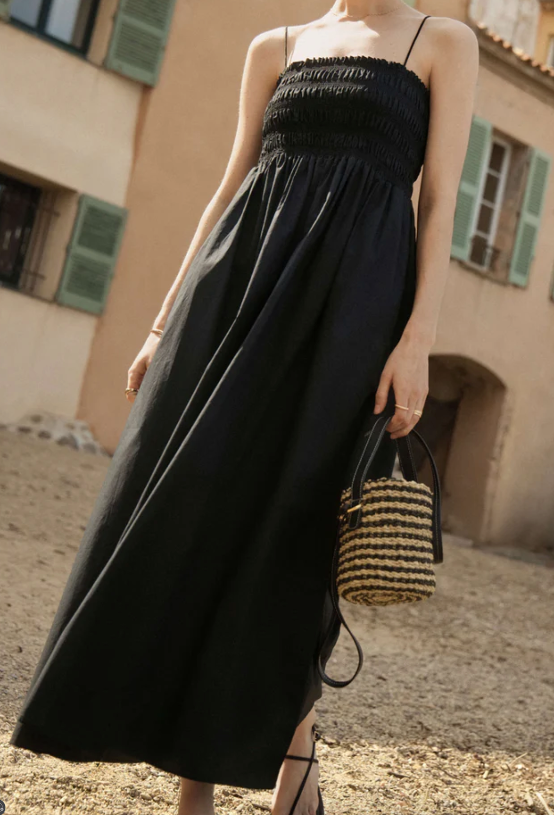 Cornelia Poplin Midi Dress