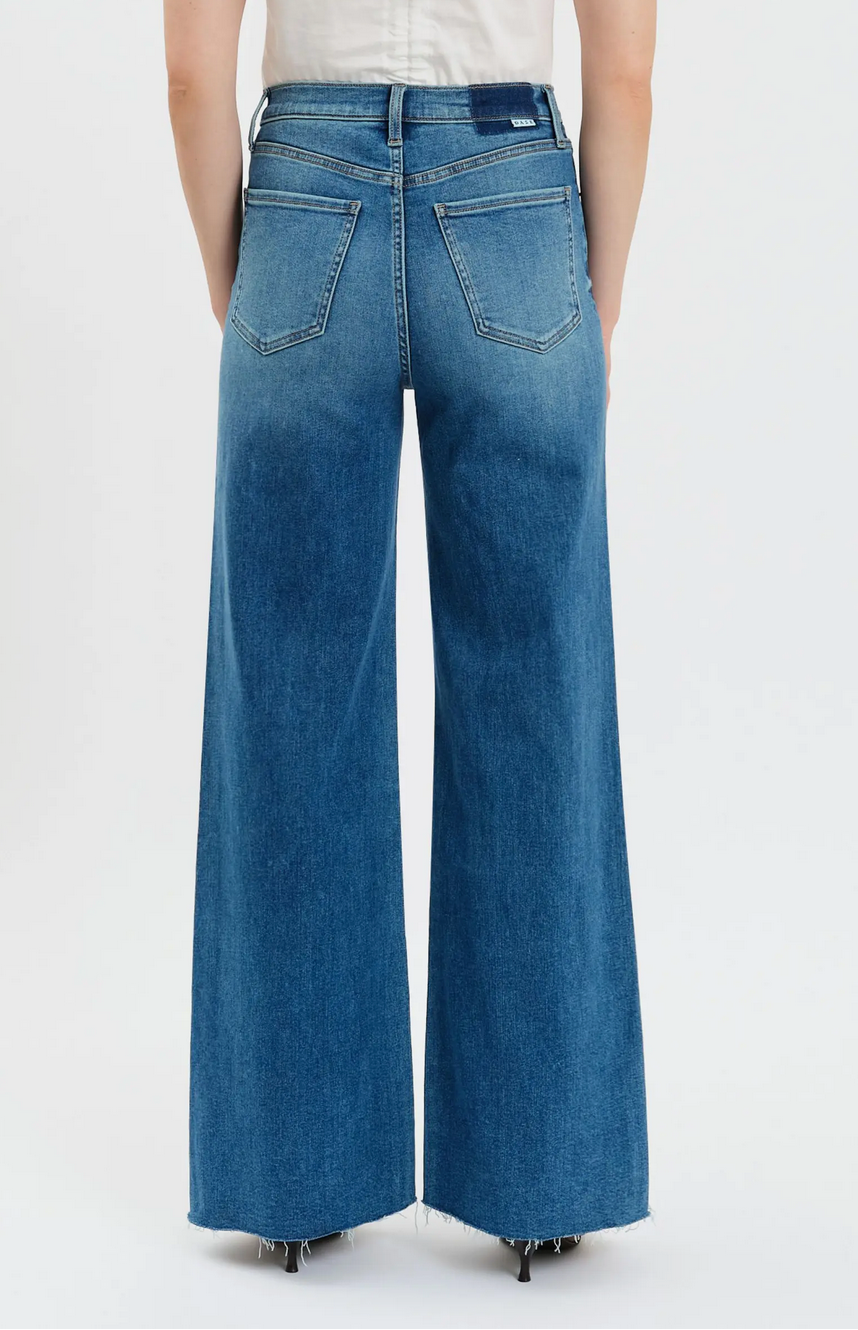 Far Out High Rise Raw Hem