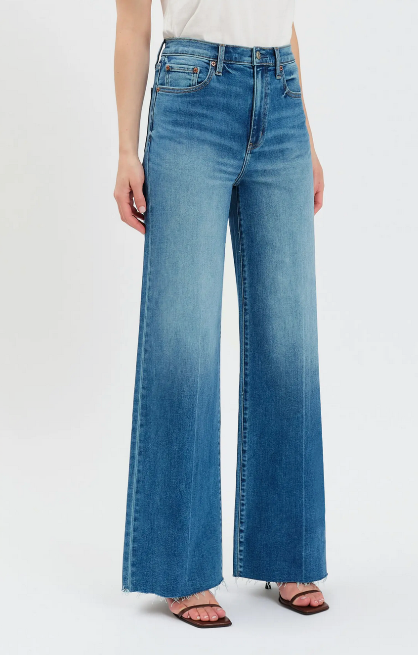 Far Out High Rise Raw Hem