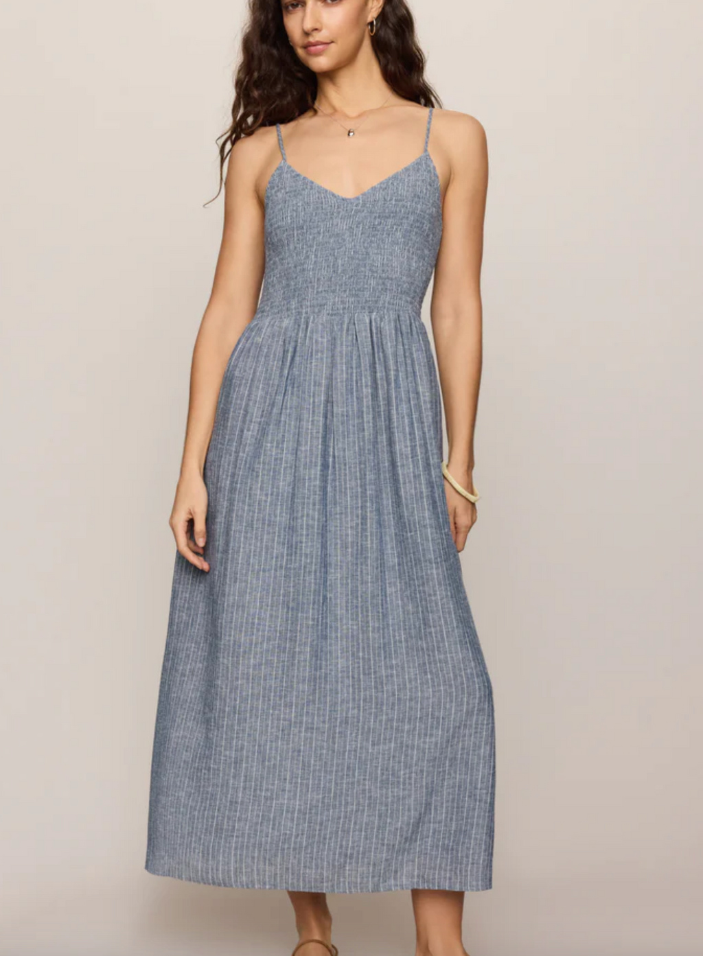 Romy Striped Maxi Dress