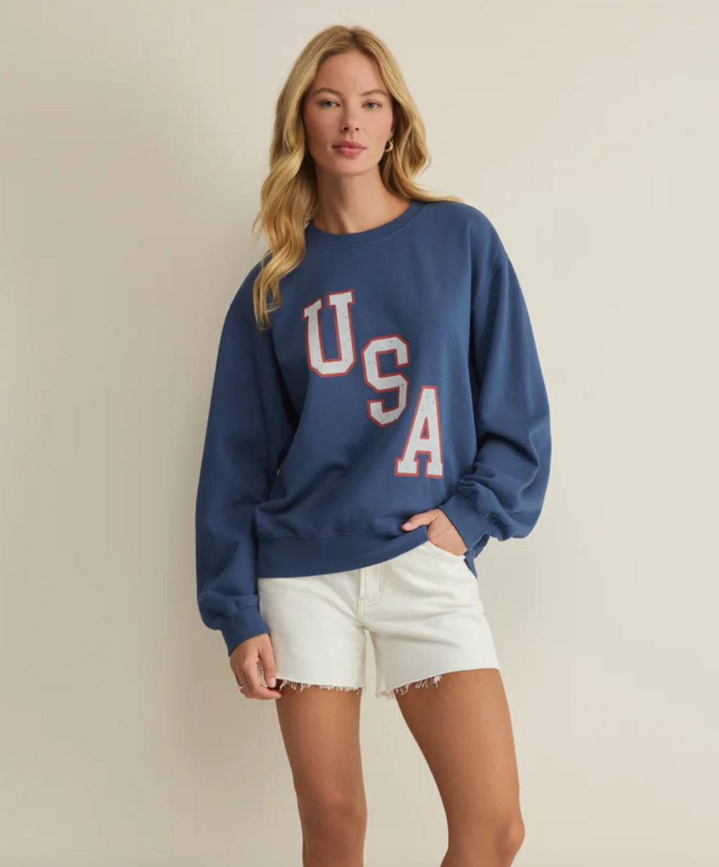 Americana Boyfriend Sweatshirt
