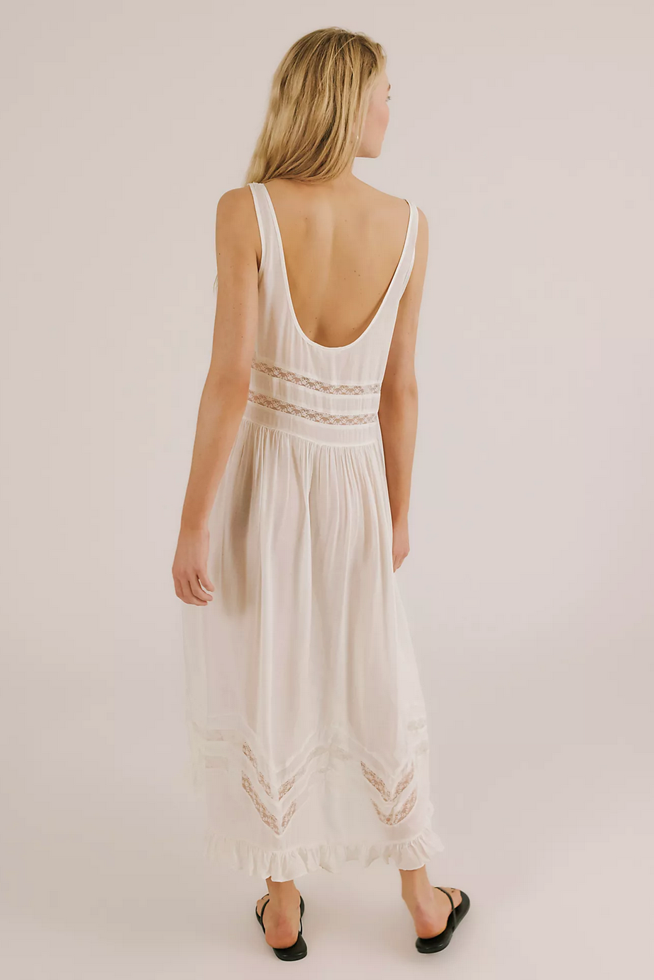 Voile And Lace Midi
