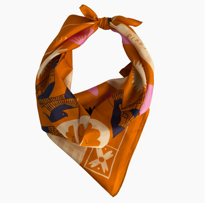 Soar & Sing Silk Scarf