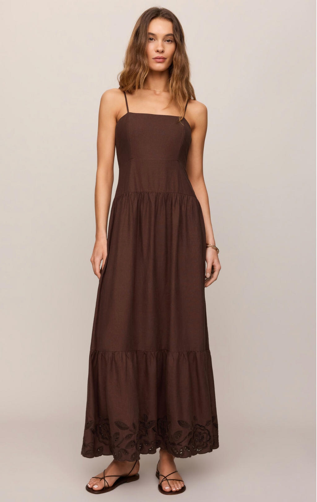 Esti Embroidered Maxi Dress