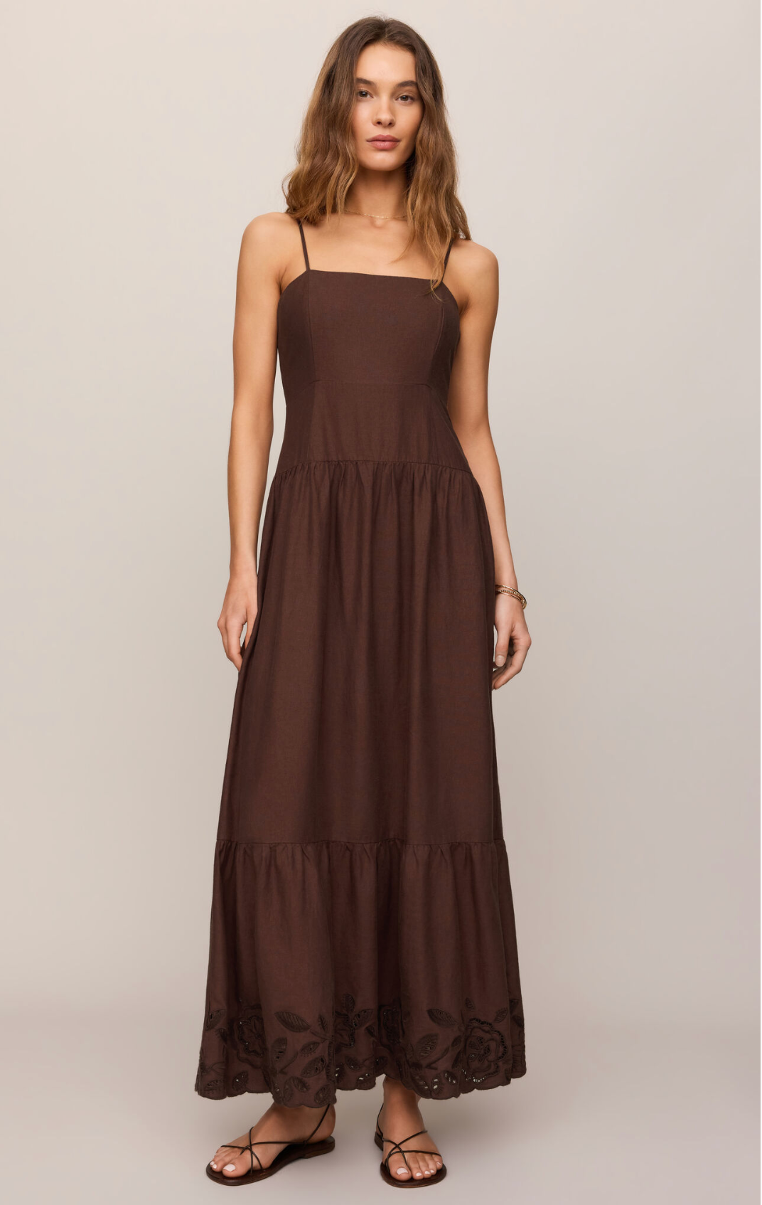 Esti Embroidered Maxi Dress