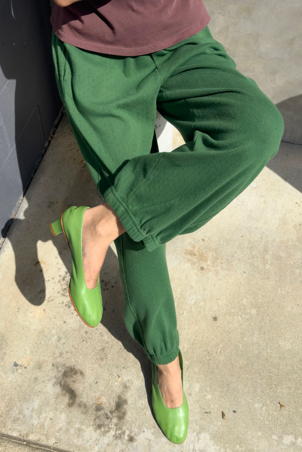 Pointelle Balloon Pants
