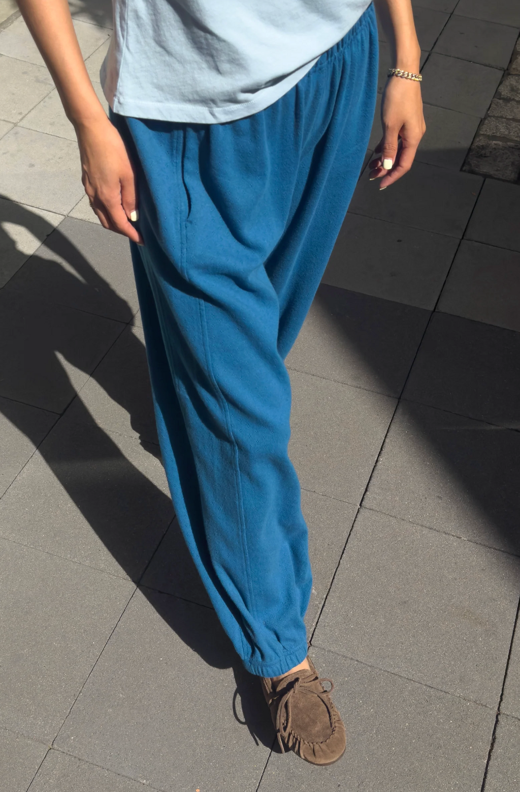 Pointelle Balloon Pants