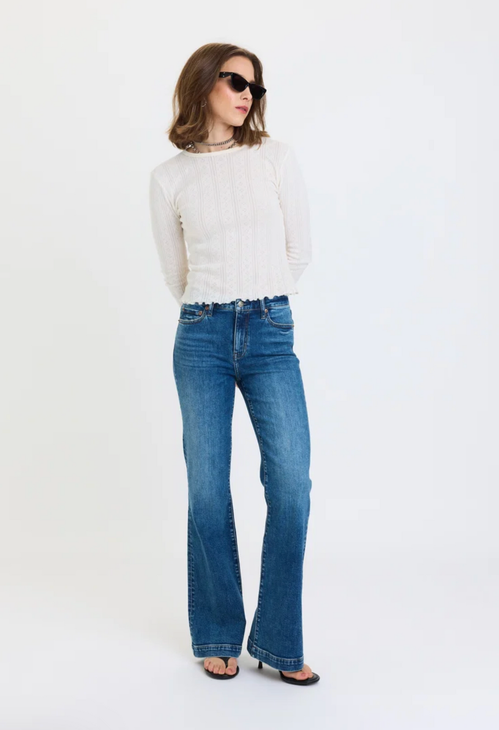 The Heartbreaker Mid Rise Flare