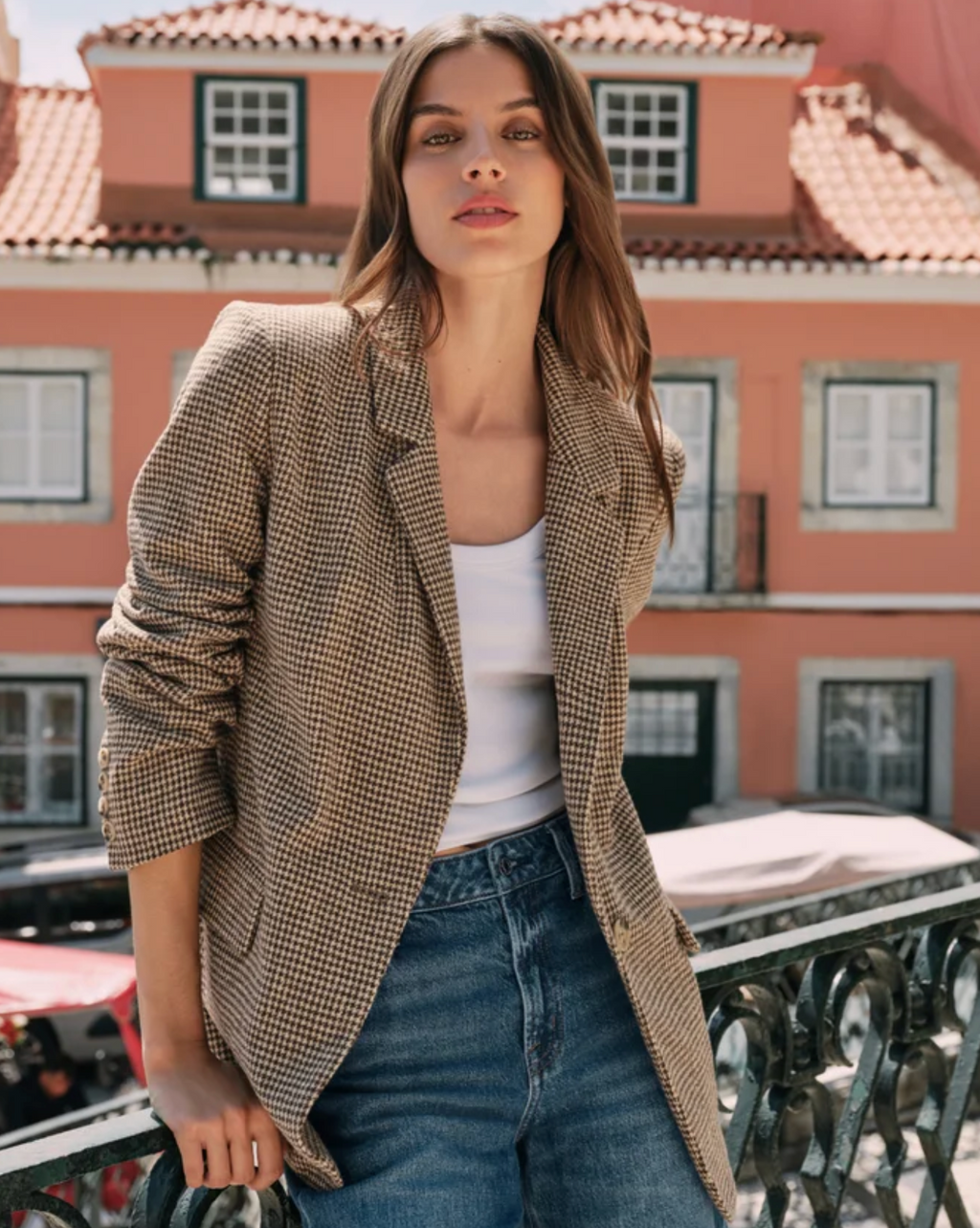 Evan Check Blazer