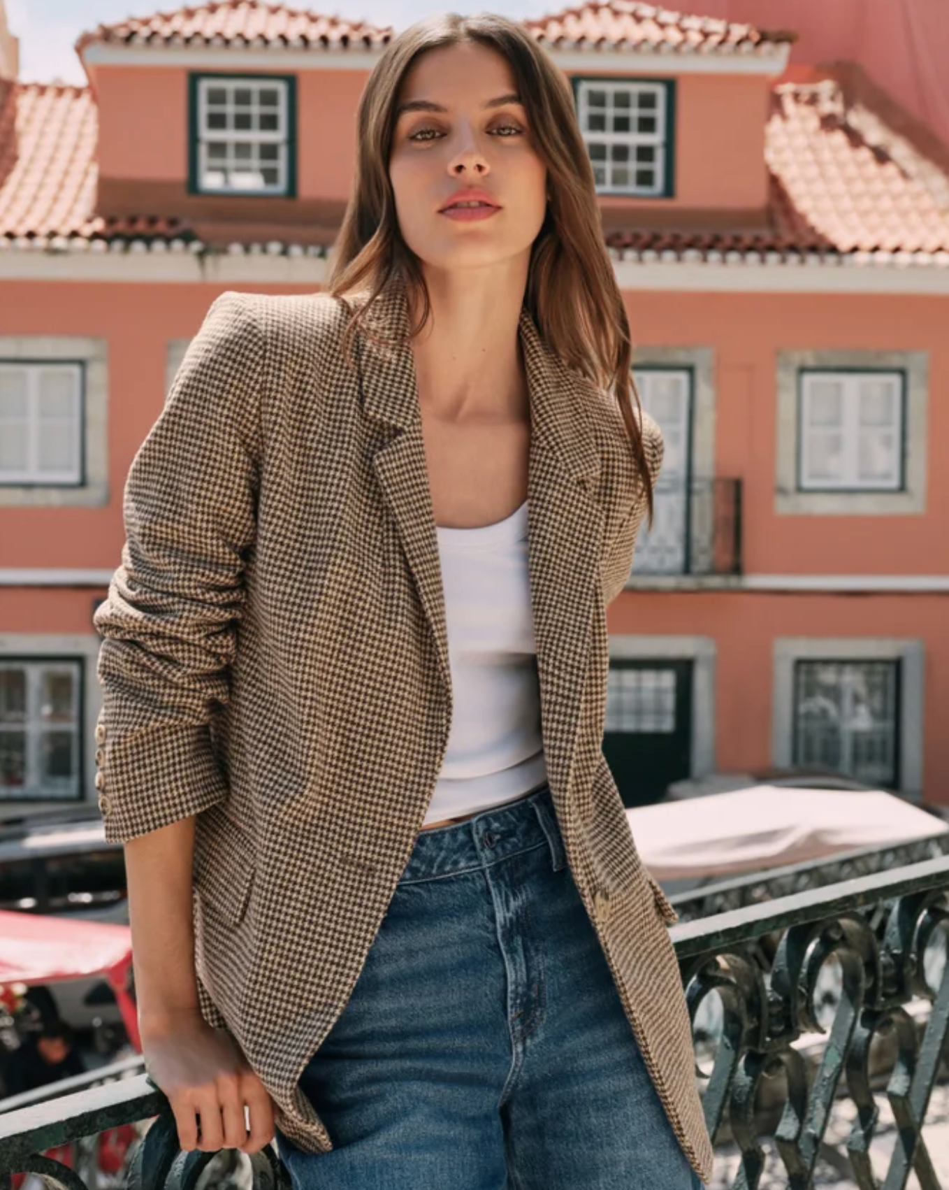 Evan Check Blazer