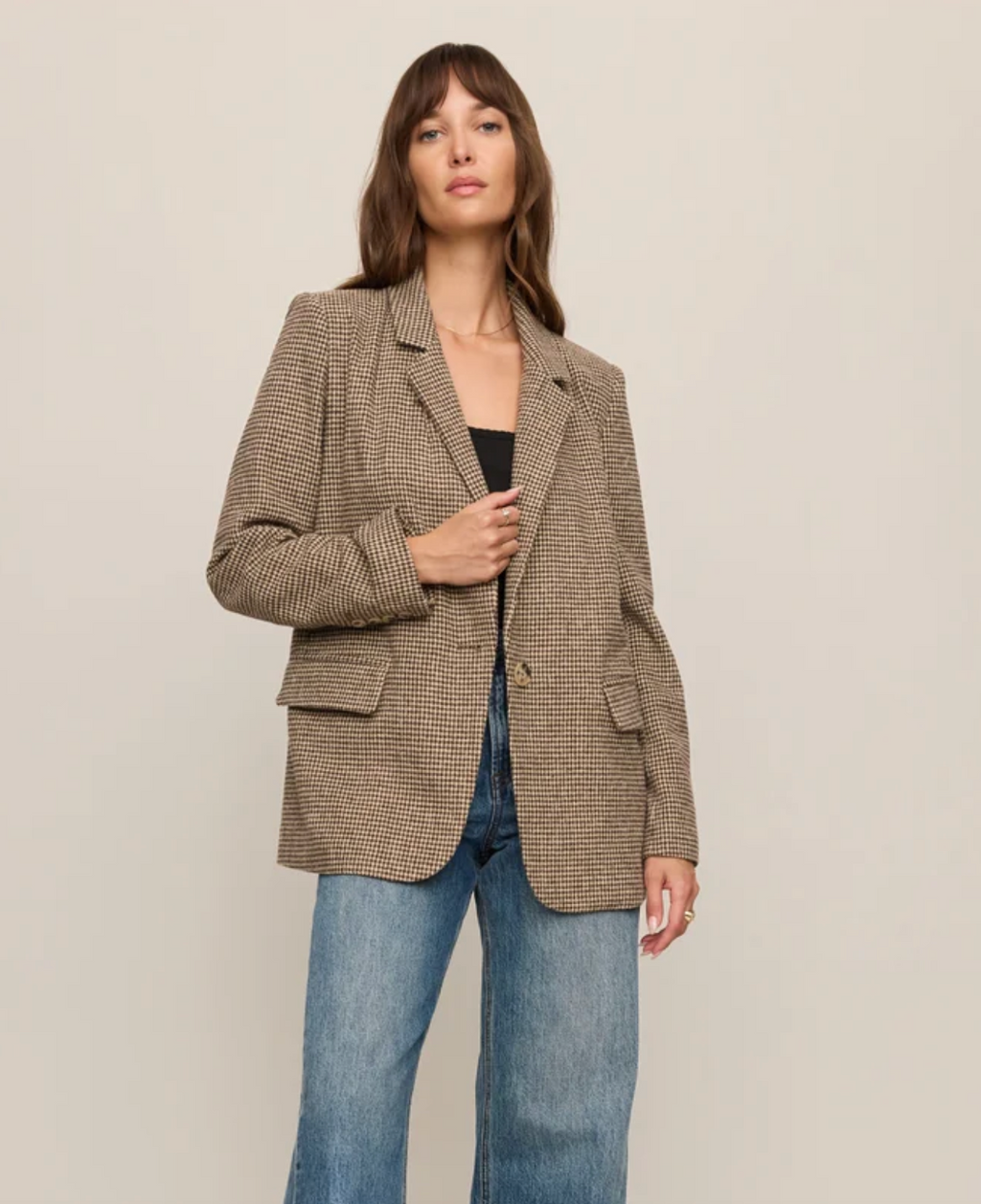 Evan Check Blazer