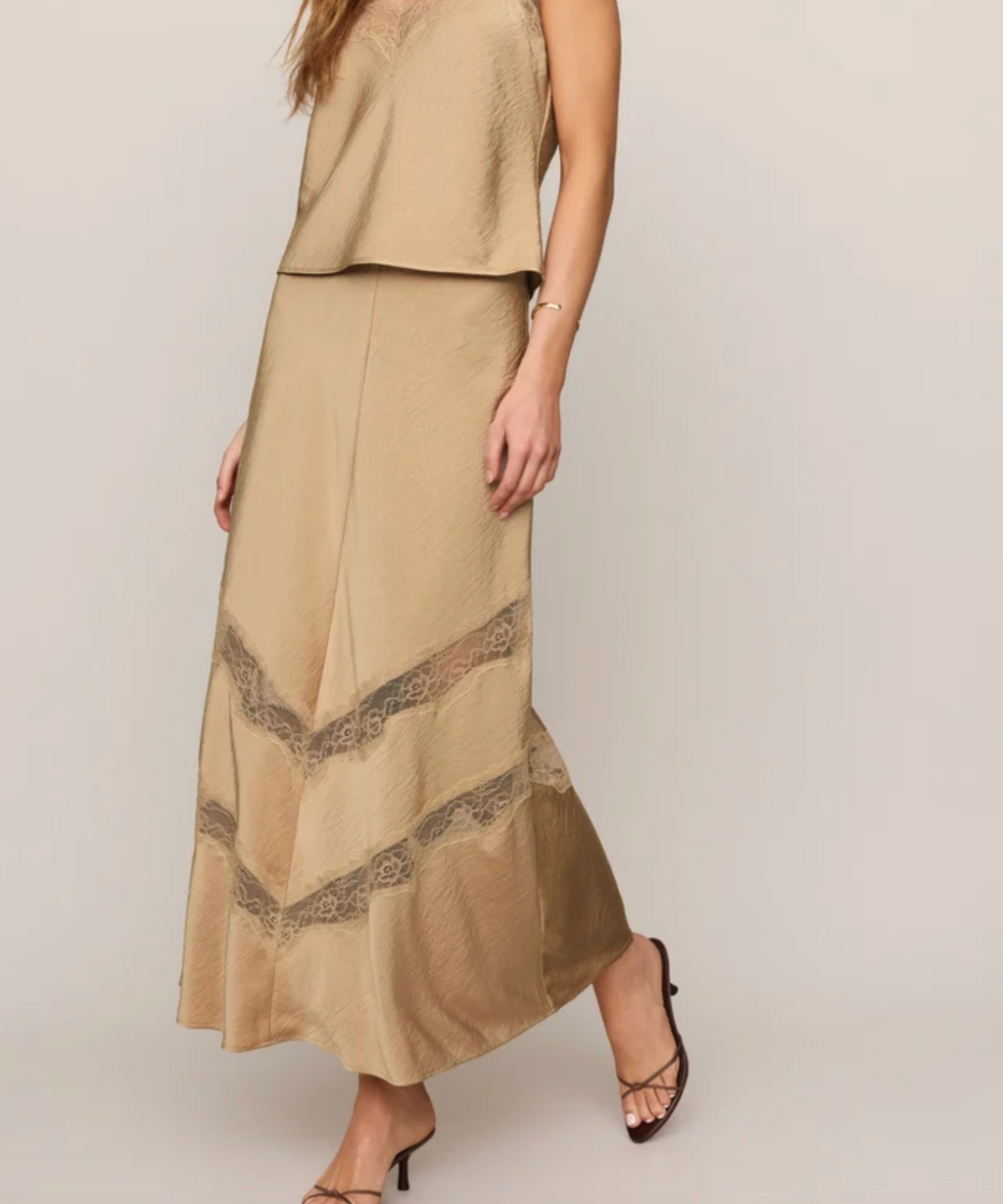 Kori Lace Inset Skirt