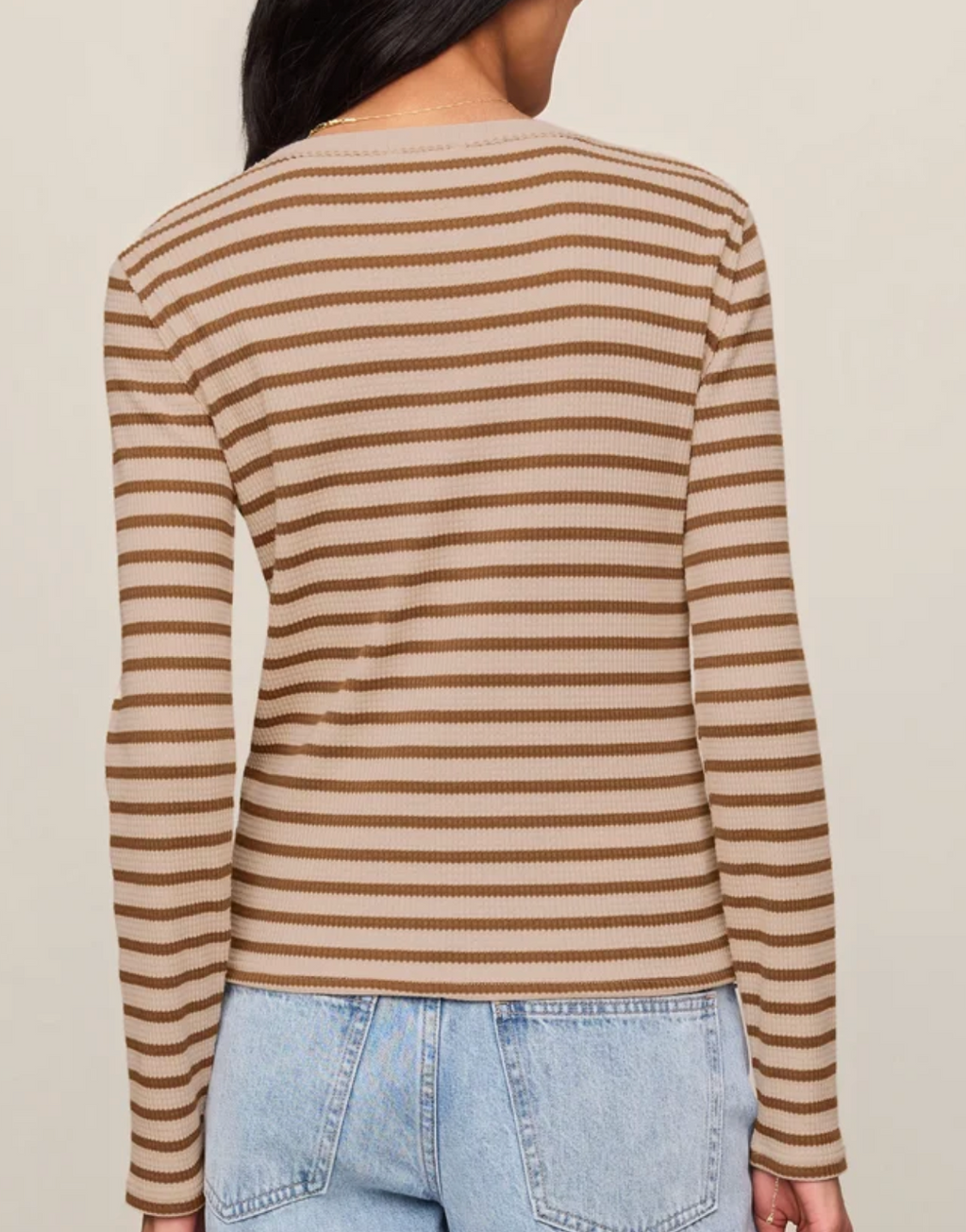 Arlet Stripe Thermal Saddle Suede