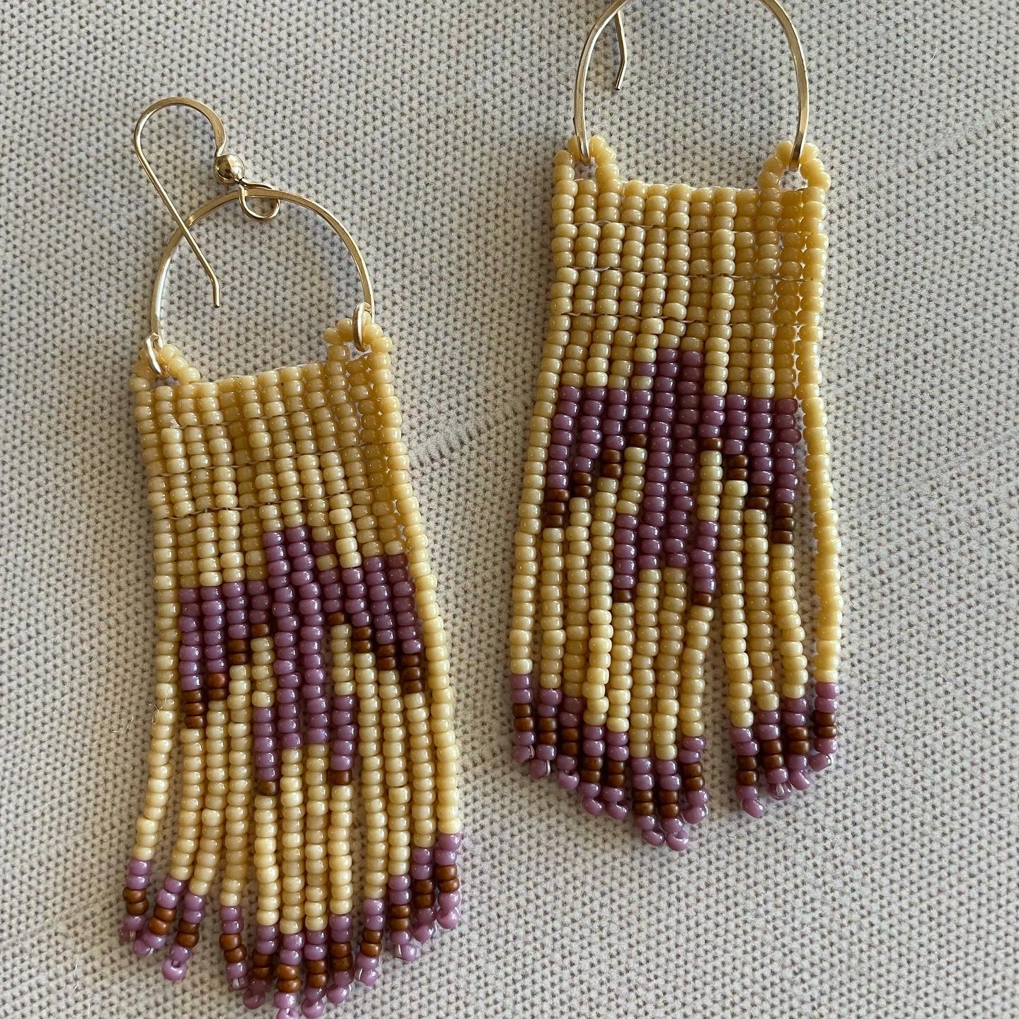 Thunderbird Beaded Earring