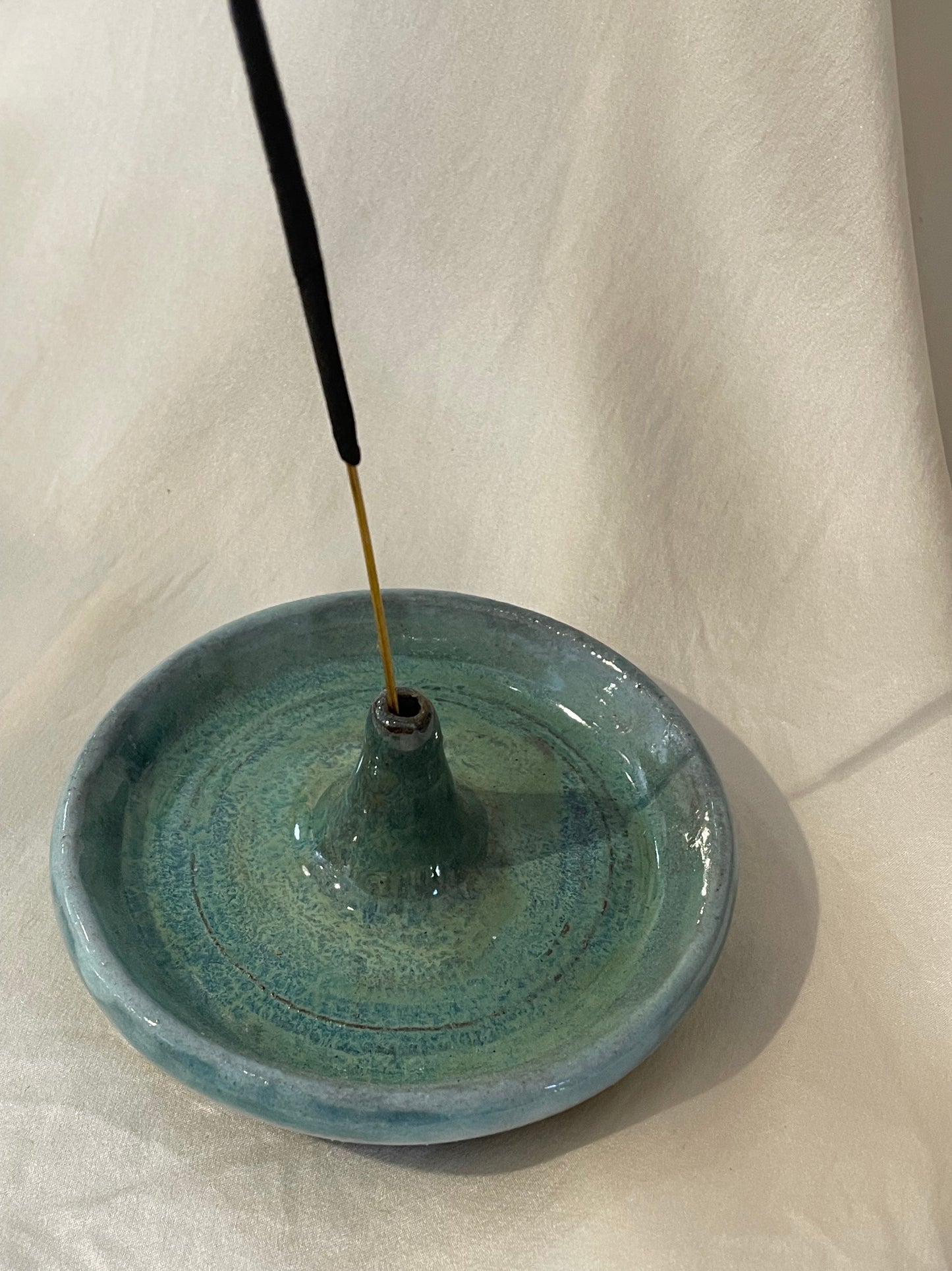 Turquoise Incense Holder