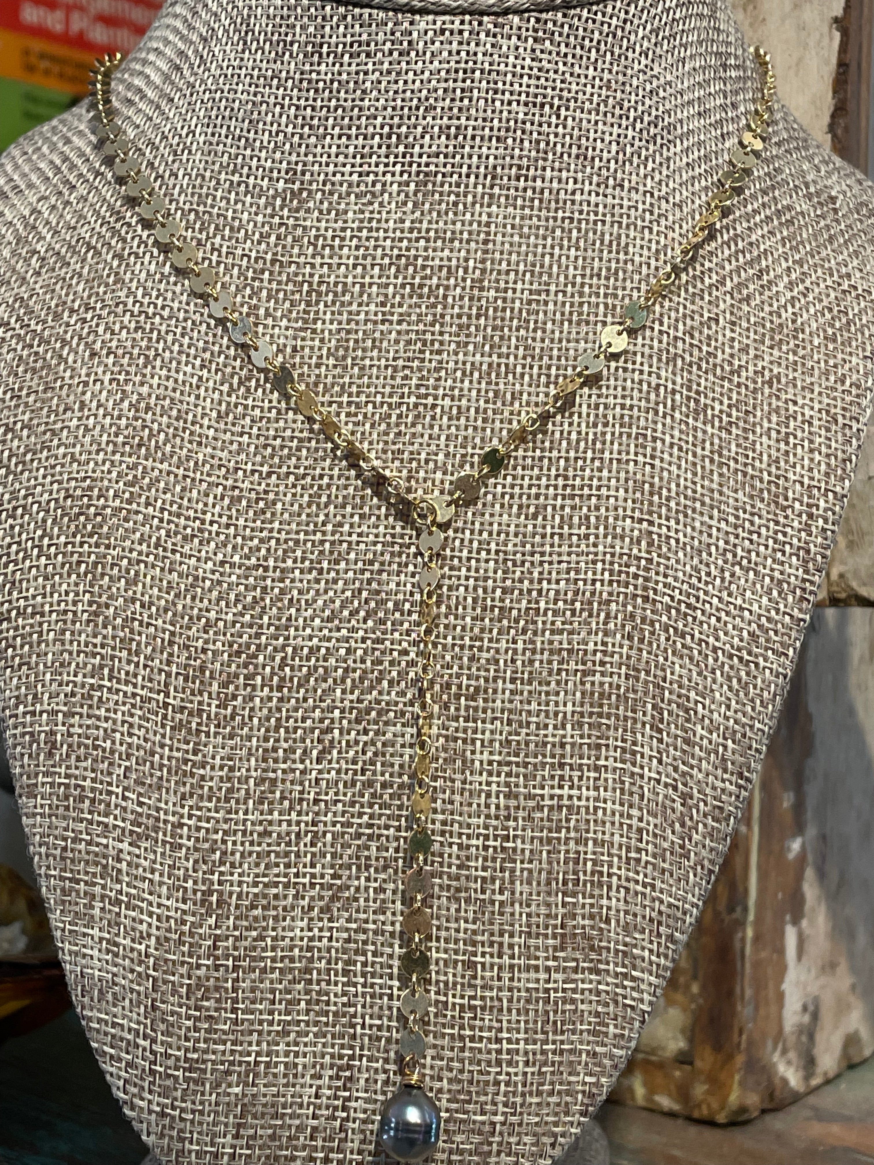 SN1649FancychainTahitianDropNecklace