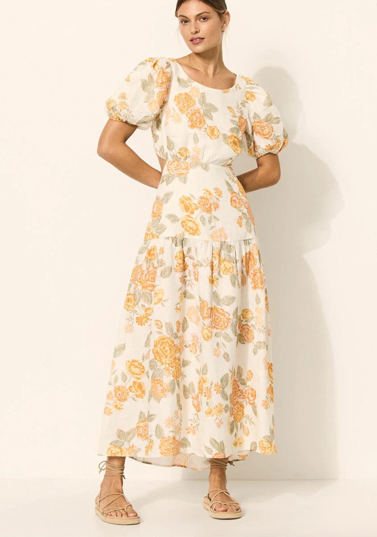 Blake Open Back Maxi Dress