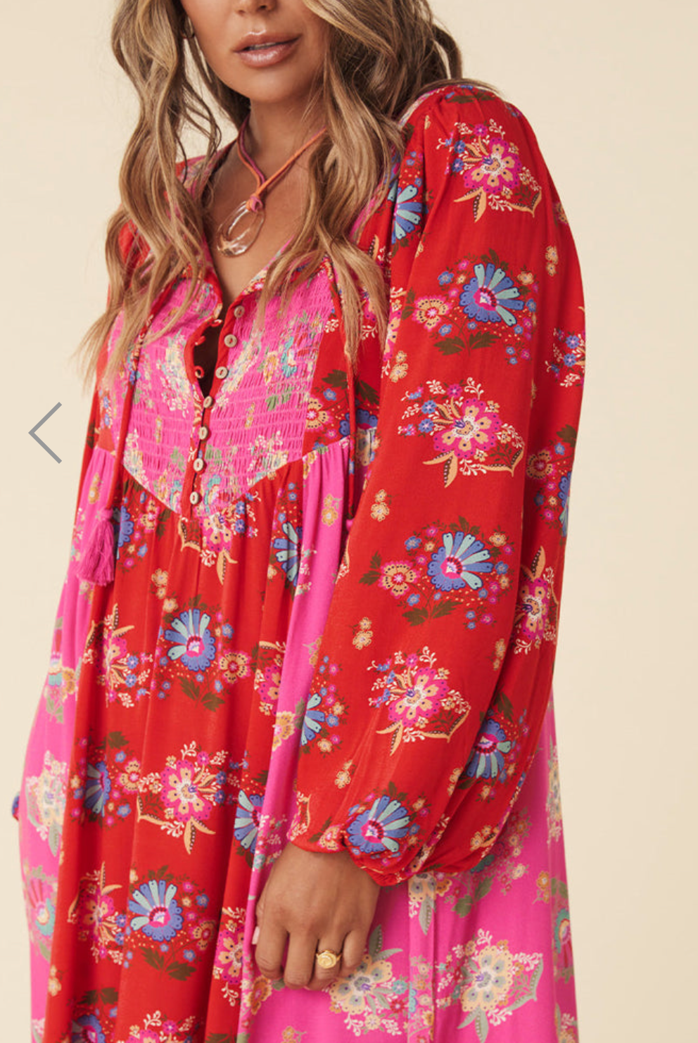 Solstice Boho Midi Dress
